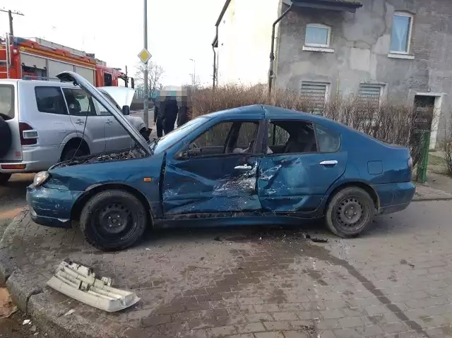 Wymuszenie pierwszeństwa przejazdu na skrzyżowaniu. Kolizja w Lęborku.