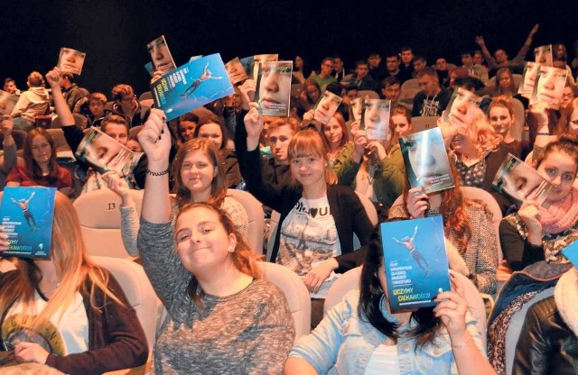 Turniej wiedzy o filmie rozegrany został w połczyńskim Kinie Goplana. Uczestnicy dopisali, a publiczność zajęła każdy fotel