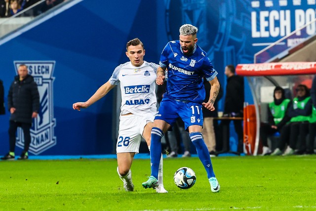 Lech Poznań wygrał na pełnym spokoju z Ruchem Chorzów 2:0