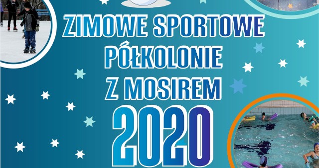 Miejski Ośrodek Sportu i Rekreacji zachęca do udziału w Zimowych Półkoloniach Sportowych z MOSiR-em. Czeka dużo atrakcji.