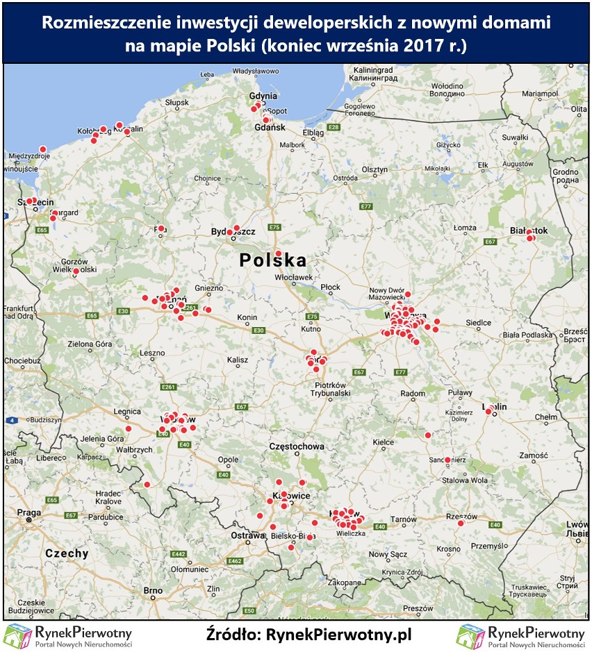 Polacy zaczynają szukać u deweloperów nie tylko nowych mieszkań, ale i domów
