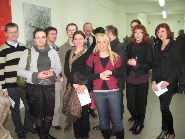 Studenci z Rzeszowa byli zadowoleni z udanego wernisażu w Radomiu