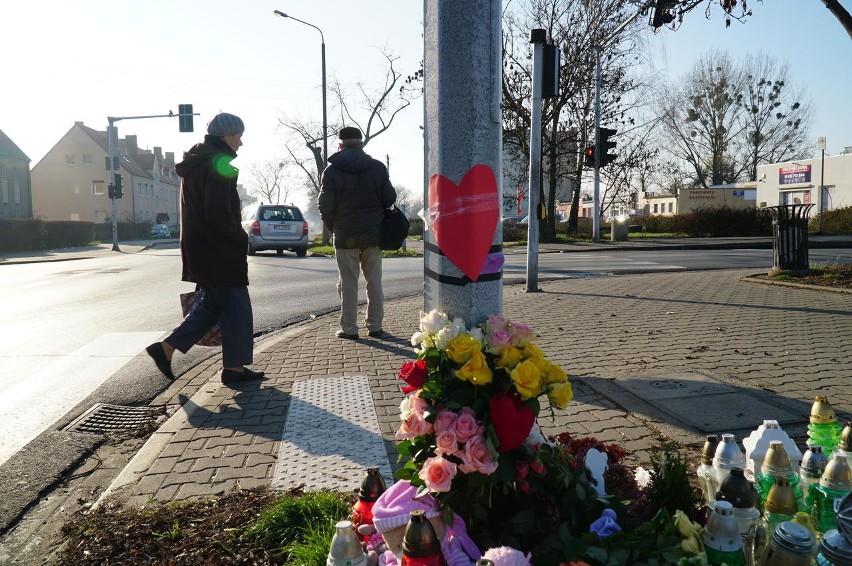 Tragiczny wypadek na skrzyżowaniu ul. Opolskiej i Jesionowej...