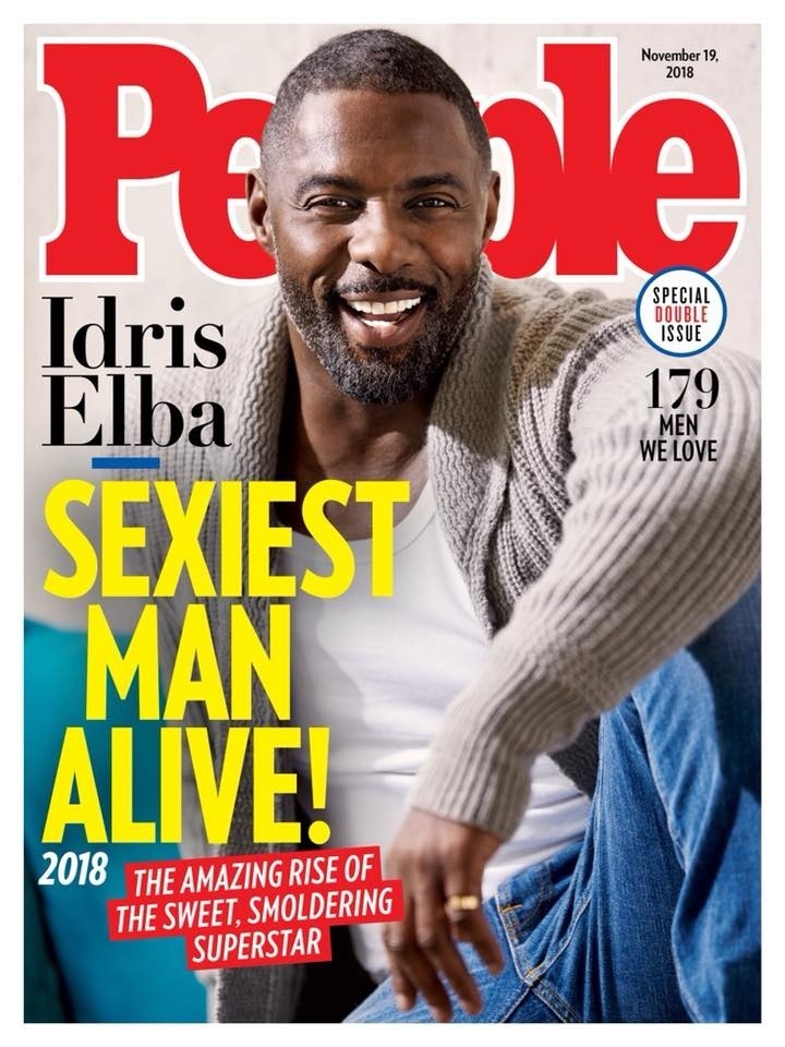 Idris Elba został wybrany najseksowniejszym mężczyzną świata według magazynu "People". Zobacz zdjęcia brytyjskiego aktora!