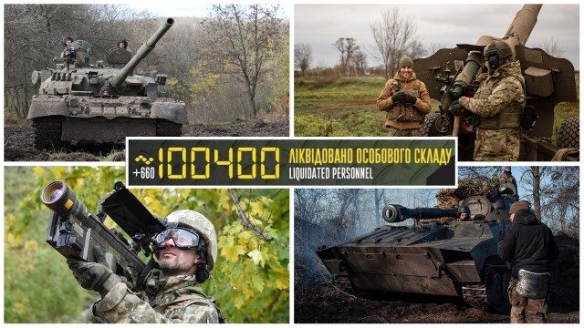 Już ponad 100 tys. żołnierzy Rosjanie stracili podczas wojny na Ukrainie.