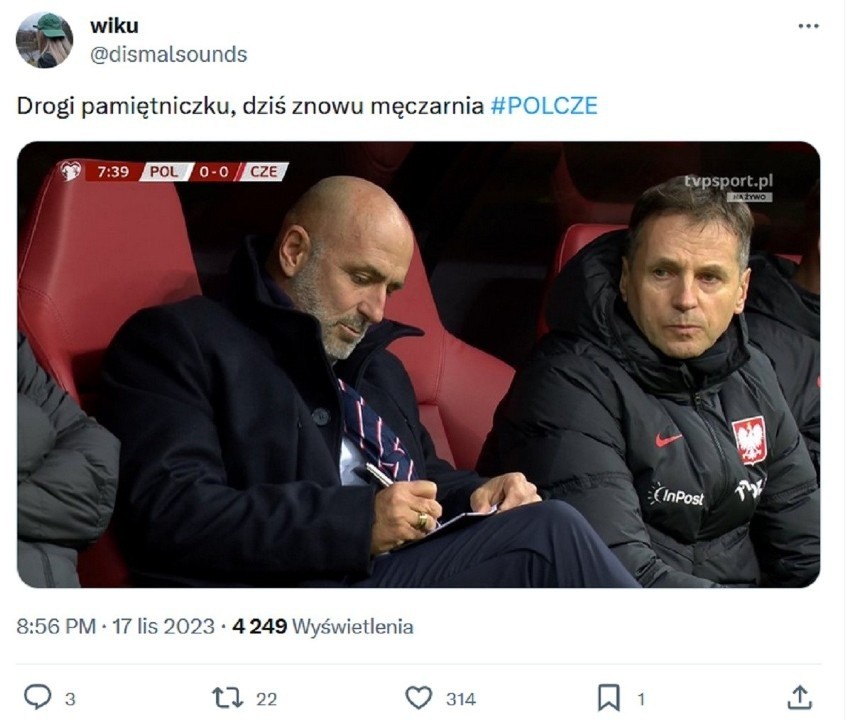 Najlepsze memy powiązane z meczem eliminacji Euro Polska -...