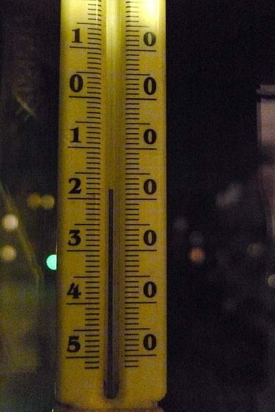 O godz. 19 termometry na Zielonych Wzgórzach w Białymstoku wskazywały minus 18 stopni Celsjusza