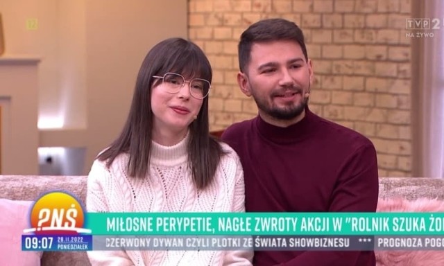 W "Pytaniu na śniadanie" wystąpiły dwie pary, które są razem mimo zakończenia programu "Rolnik szuka żony" - między innymi Kasia i Tomek ze Świętokrzyskiego.