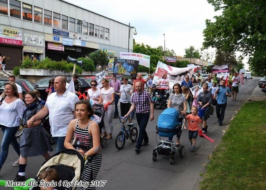 VI Marsz dla Życia i Rodziny w Kluczborku