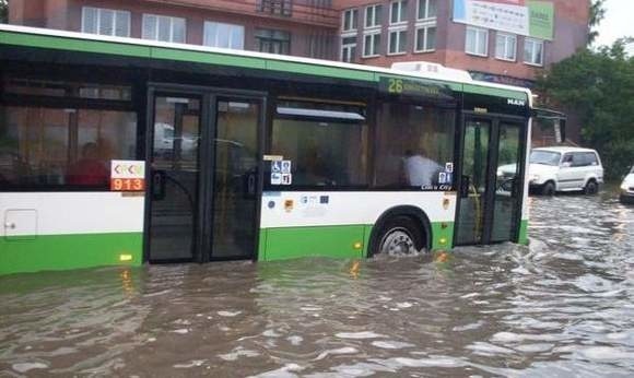 Podobna ulewa nawiedziła w zeszłym roku Białystok