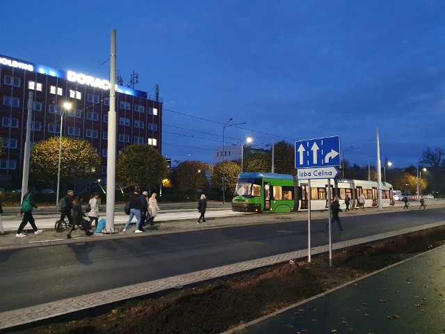 Zepsuty tramwaj na ul. Energetyków