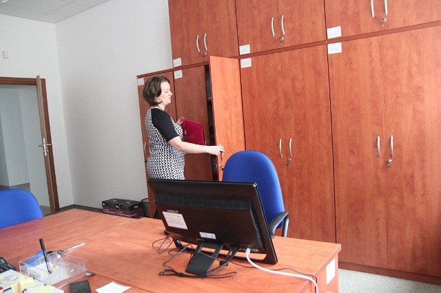 Inkubator zapewni małym firmom m.in. powierzchnię biurową oraz sale szkoleniowe i konferencyjne. Na zdjęciu: jedno z biur inkubatora we Włocławku
