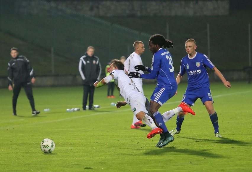 Zagłębie Sosnowiec - Miedź Legnica 1:0. Zagłębie obroniło fotel lidera