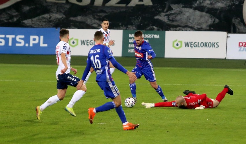 20.11.2020 r. Górnik Zabrze - Piast Gliwice 1:2....