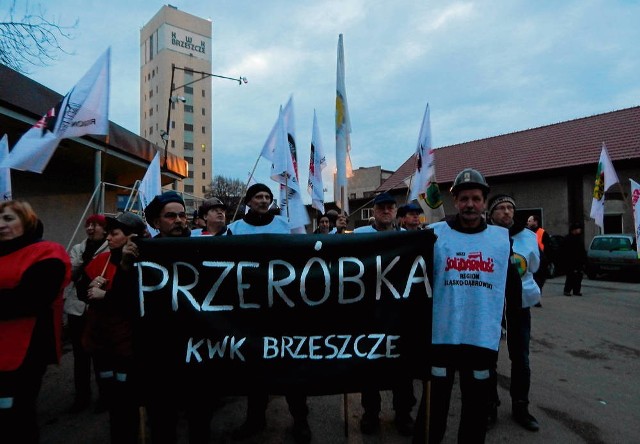 Energetycy i górnicy z "Solidarności" stoją po przeciwnych stronach