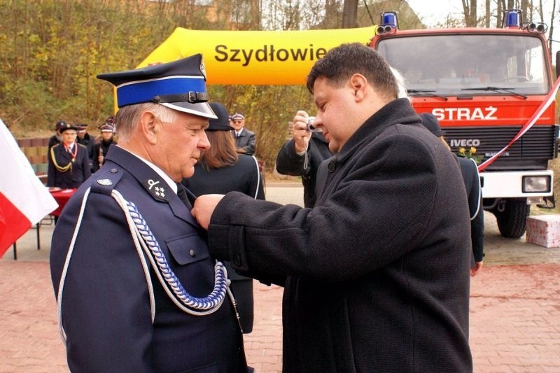 Jerzy Pijarski, prezesa OSP został odznaczony Brązowym...