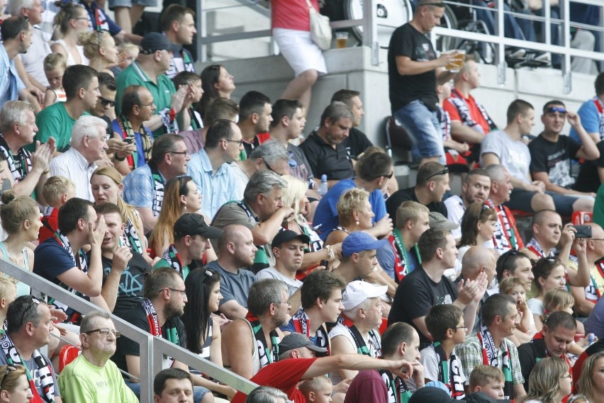 Mecz GKS Tychy - FC Koeln na otwarcie stadionu w Tychach