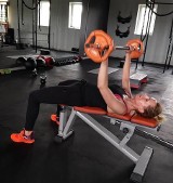 Anna Maria Białkowska dba o sprawność fizyczną i trenuje na siłowni