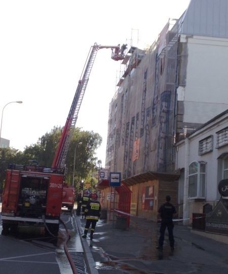– To bardzo trudny pożar – mówił Marcin Janowski, rzecznik...