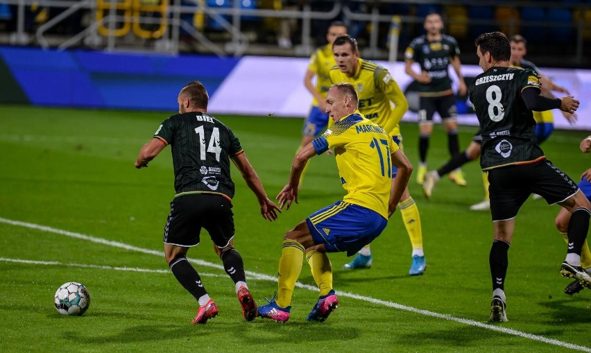 Arka Gdynia - GKS Tychy 0:2 (0:1). Jak padły bramki?