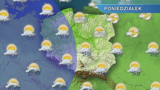Prognoza pogody dla Poznania i Wielkopolski na poniedziałek, 27 lipca