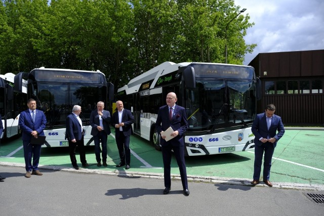 Prezentacja autobusów elektrycznych i ładowarek