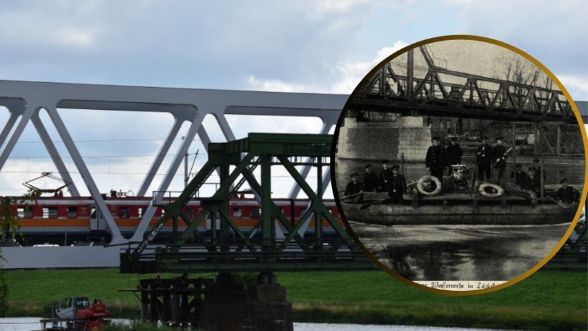 Most kolejowy przez Odrę znika z krajobrazu Opola.
