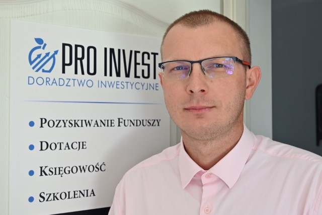 Grzegorz Przysucha z firmy Proinvest