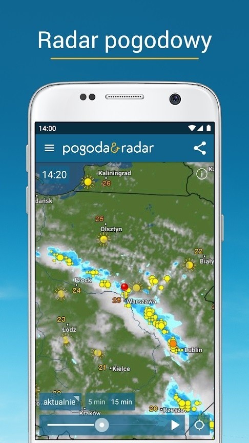 Pogoda&Radar - Ta aplikacja jako jedyna udostępnia funkcje...
