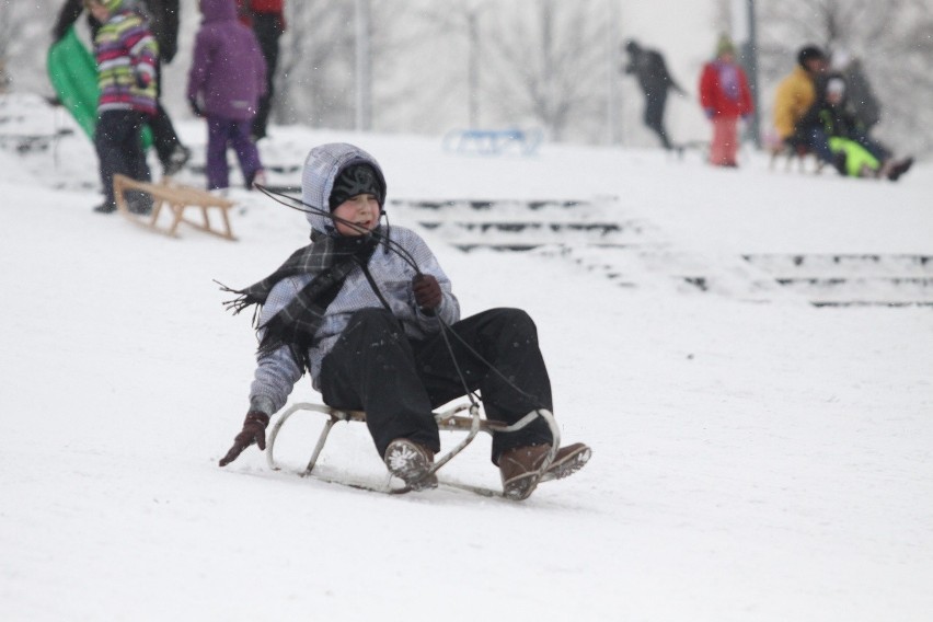 Tłumy na Górce Środulskiej w Sosnowcu