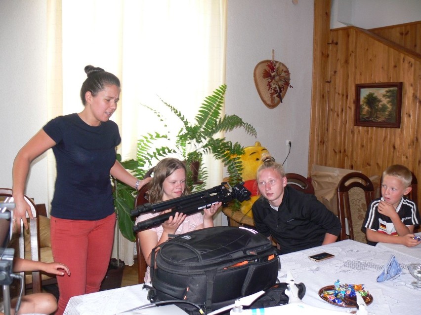 Podróżniczka z Gorzyc opowiedziała młodym słuchaczom w Skopaniu o pasji do fotografii