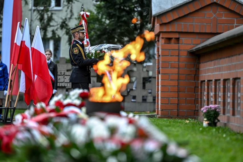 Uroczystości 83. rocznicy rozstrzelania Obrońców Poczty Polskiej w Gdańsku. 05.10.2022 r. ZDJĘCIA