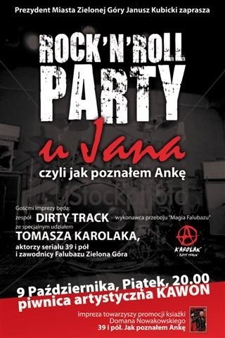 Rock'N'Roll Party U Jana, czyli impreza dla kibiców Falubazu przed finałem mistrzostw Polski