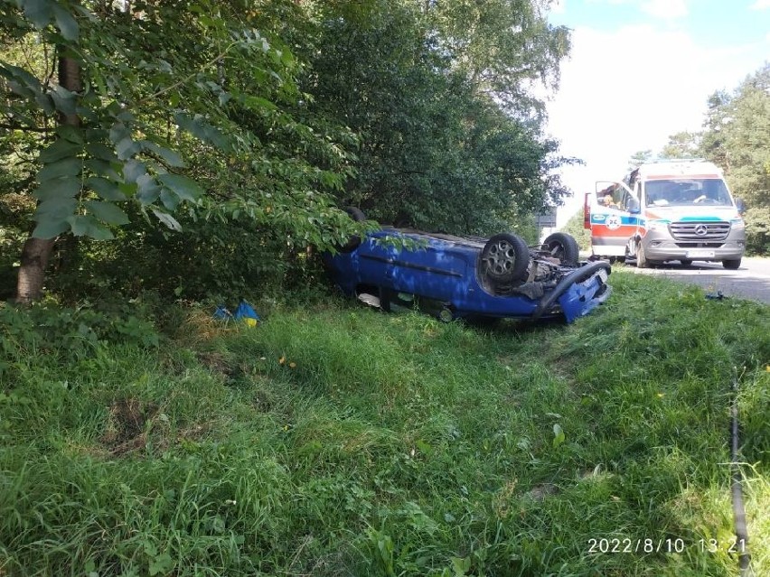 Dachowanie w Lisowie. Policja ustala kto siedział za kierownicą