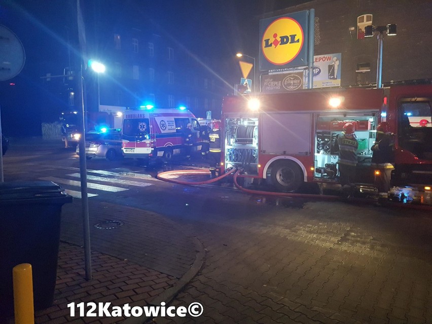 Pożar wybuchł w mieszkaniu budynku przy ulicy Lwowskiej w...