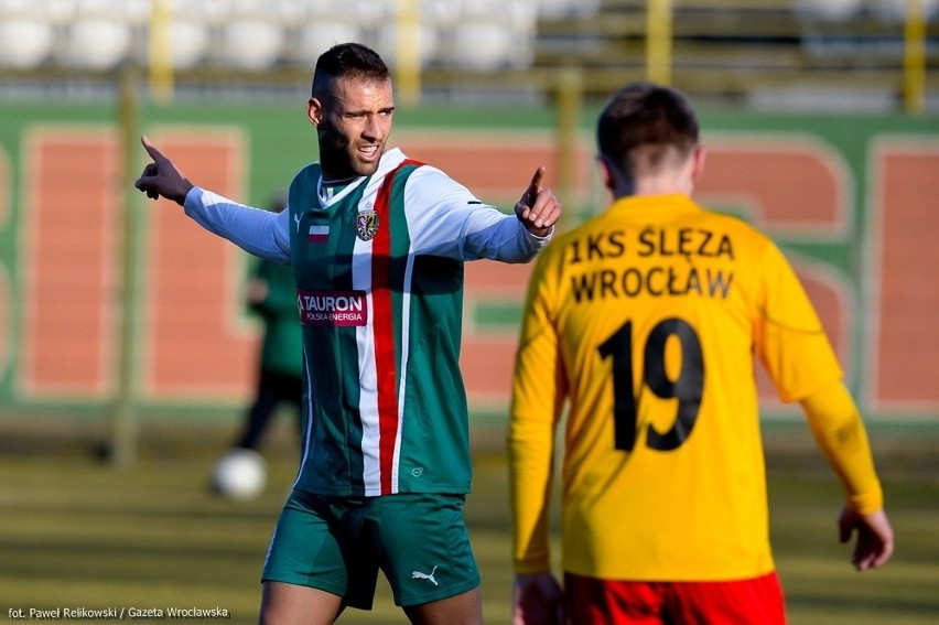 Śląsk - Ślęza 4:0 w sparingu. Hat-trick M. Paixao [ZDJĘCIA]