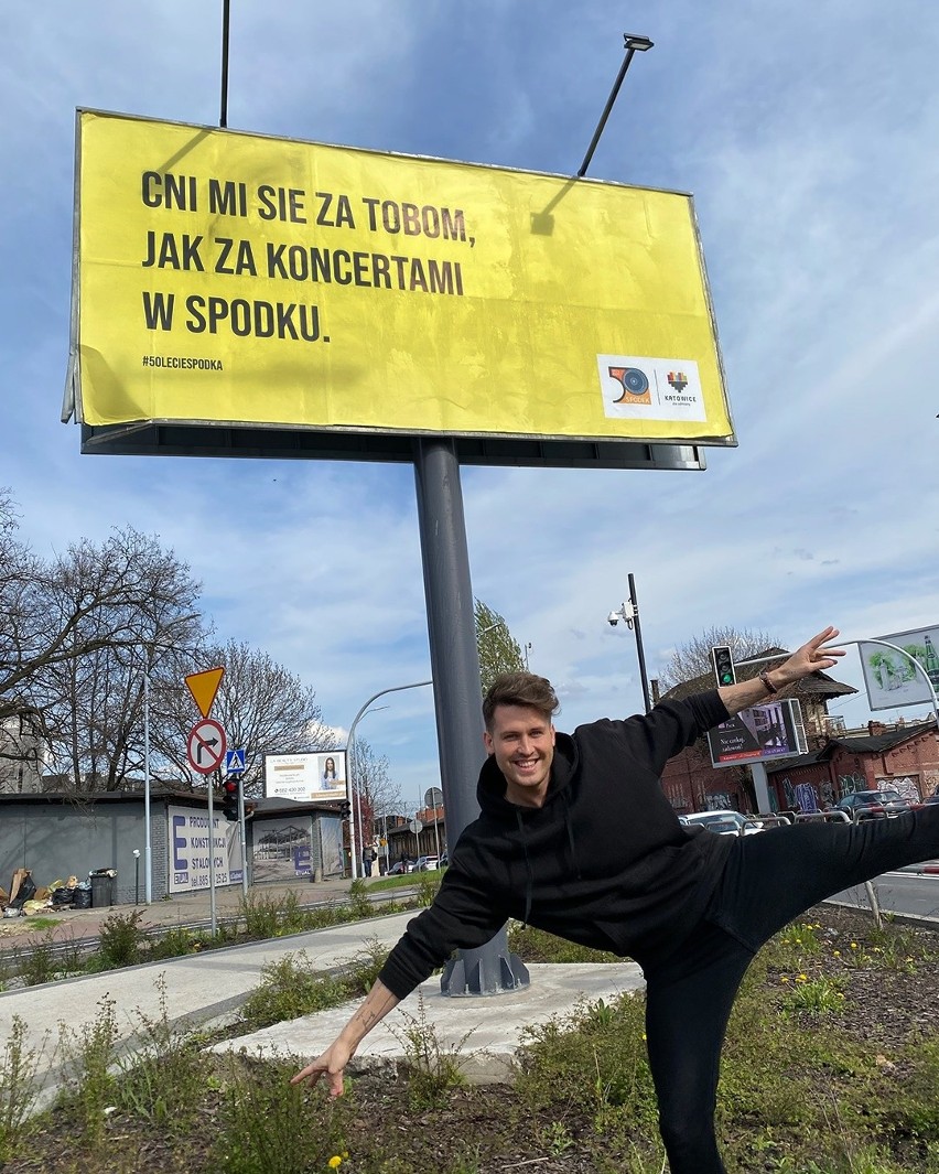 Roobens z Bytomia autorem billboardów po śląsku na 50-lecie...