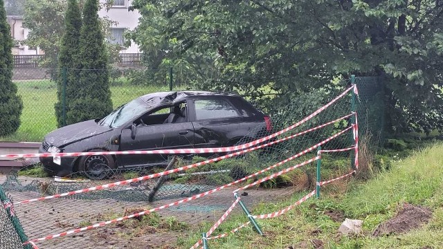 Za kierownicą audi siedział 20-latek z Kędzierzyna-Koźla/