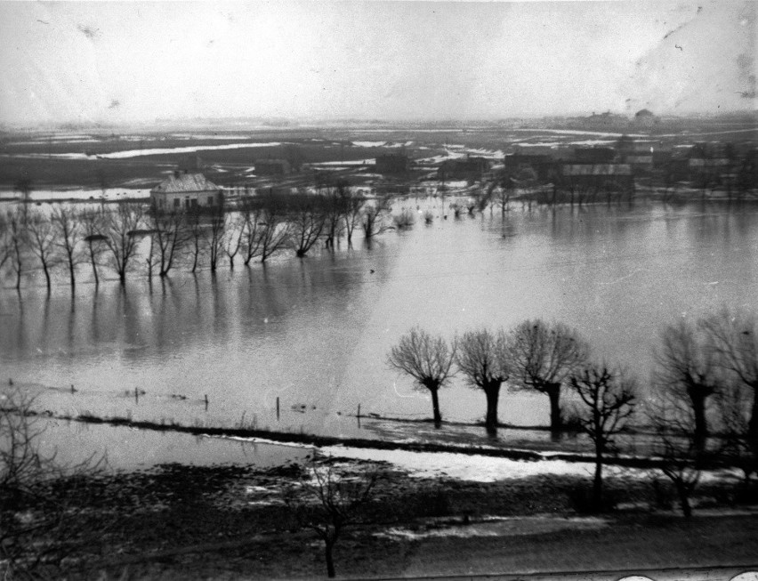 Śnieg zaczął topnieć, a ulice Lublina znalazły się pod wodą. Wielka powódź z 1947 roku. Zobacz 