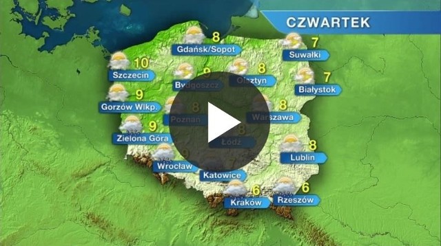 Prognoza pogody na czwartek 13 października