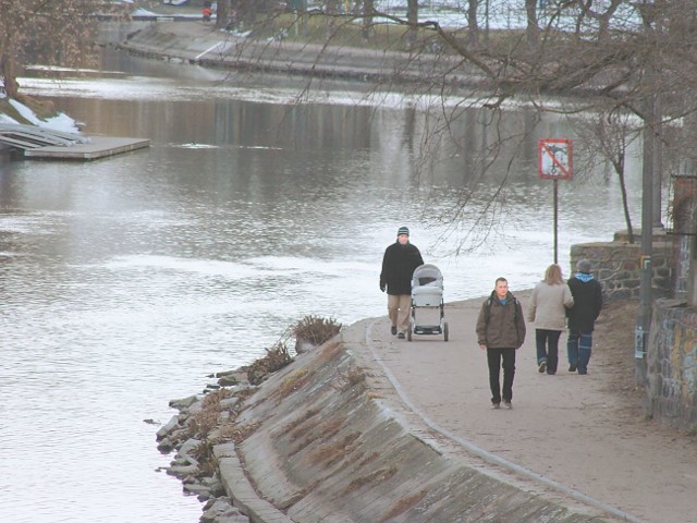 Prefiks 4 otrzymały bulwary nad Brdą w centrum miasta