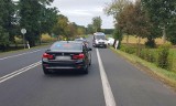 Wypadek na drodze krajowej nr 6 między Rymaniem, a Rzesznikowem. Ruch wahadłowy