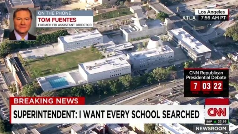 Alarm terrorystyczny w Los Angeles. Zamknięto ponad tysiąc szkół