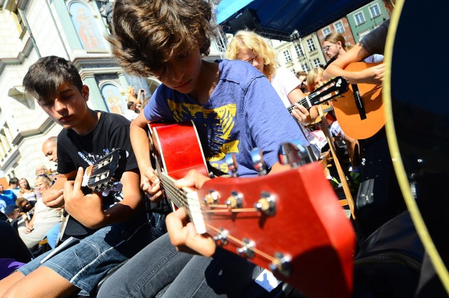 W niedzielę kilkuset instrumentalistów weźmie udział w happeningu gitarowym.