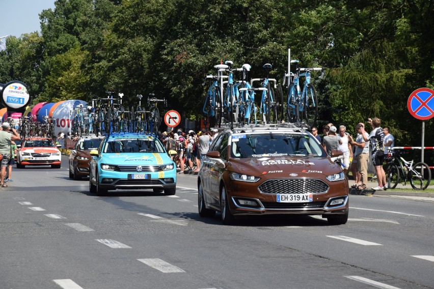 Tour de Pologne 2017 w Zawierciu. Kolarze już wystartowali ZDJĘCIA