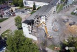 Dąbrowa Górnicza. Biurowiec DEFUM jest wyburzany. Ponad 50-letni budynek przechodzi do historii 