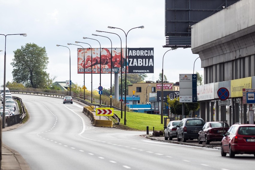 Kontrowersyjne billboardy antyaborcyjne w Warszawie 