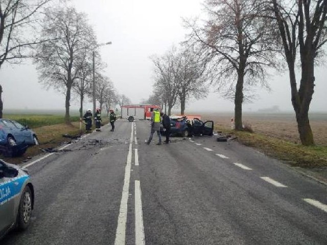 Śmiertelny wypadek pod Krotoszynem na DK 36. Jedna osoba nie żyje