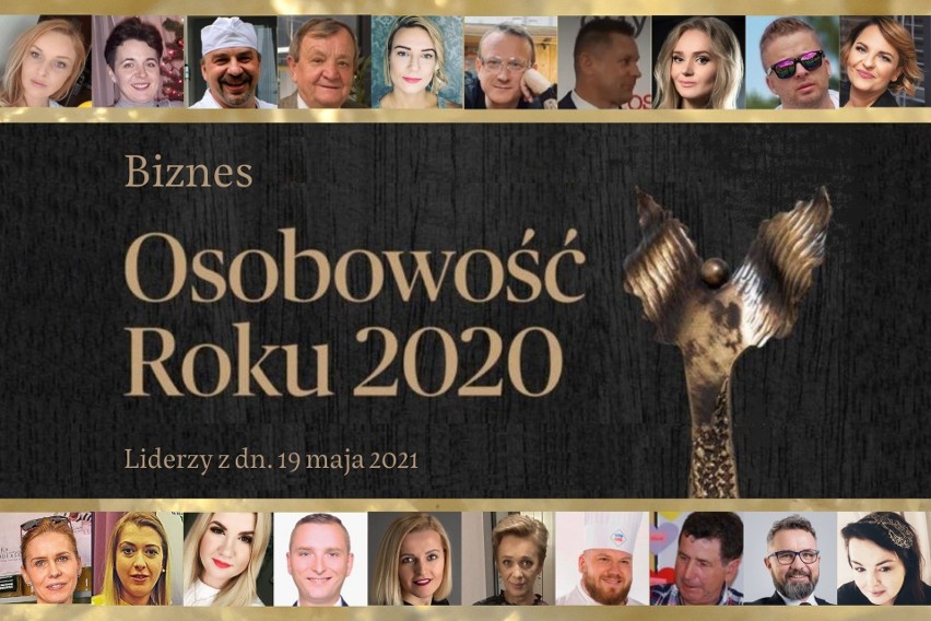 OSOBOWOŚĆ ROKU 2020 | Liderzy głosowania kategorii BIZNES