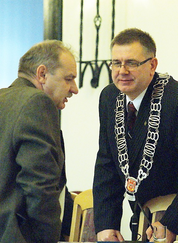 Zdzisław Błaszak (po lewej) i Tomasz Marcinkowski